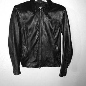Women’s Harley Davidson Leather Logo Jacket